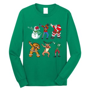 Dabbing Nutcracker Funny Dab Toy Soldier Christmas Long Sleeve Shirt