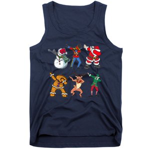 Dabbing Nutcracker Funny Dab Toy Soldier Christmas Tank Top