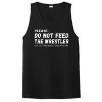 Do Not Feed The Wrestler  Wrestler Gift For Wrestling Coach PosiCharge Competitor Tank