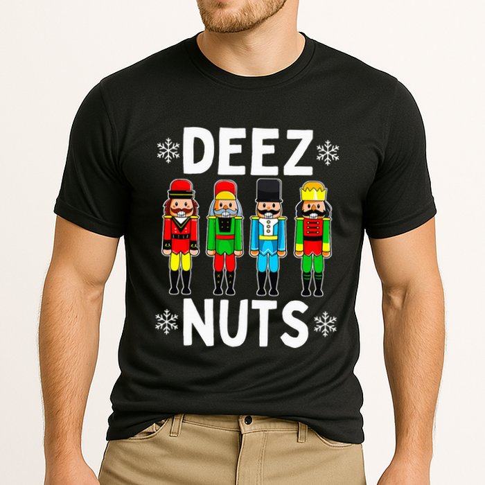 Deez Nuts Funny Nutcracker Christmas Meme Performance Shirt