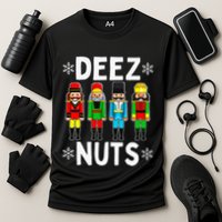 Deez Nuts Funny Nutcracker Christmas Meme Performance Shirt