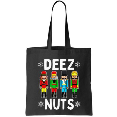 Deez Nuts Funny Nutcracker Christmas Meme Bag