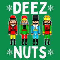 Deez Nuts Funny Nutcracker Christmas Meme Hoodie