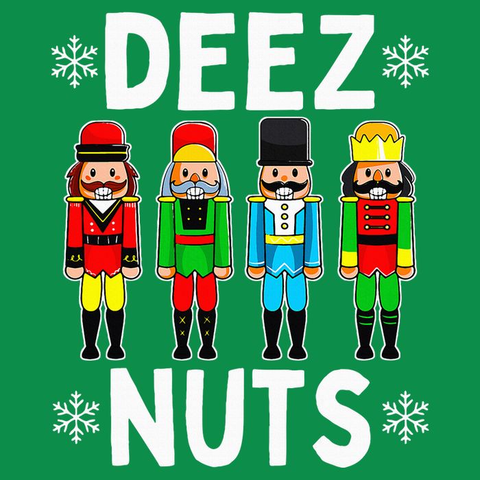Deez Nuts Funny Nutcracker Christmas Meme Hoodie