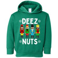 Deez Nuts Funny Nutcracker Christmas Meme Toddler Hoodie