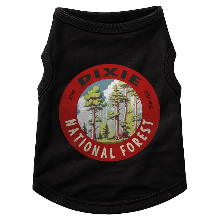 Dixie National Forest Utah Doggie Tank