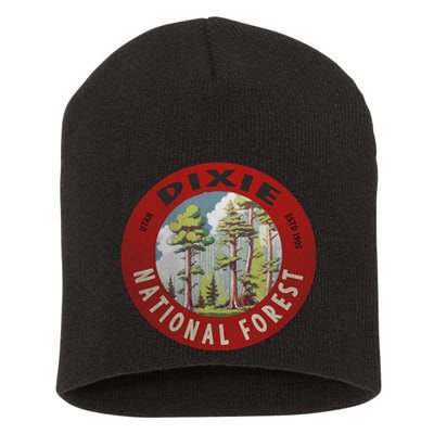 Dixie National Forest Utah Short Acrylic Beanie
