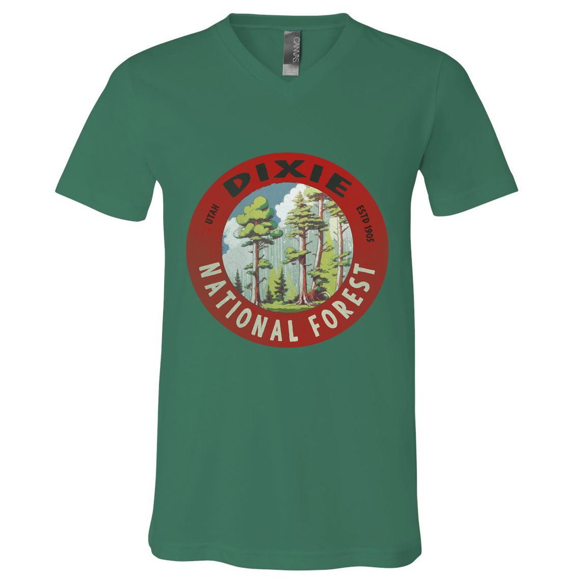 Dixie National Forest Utah V-Neck T-Shirt
