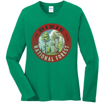 Dixie National Forest Utah Ladies Long Sleeve Shirt