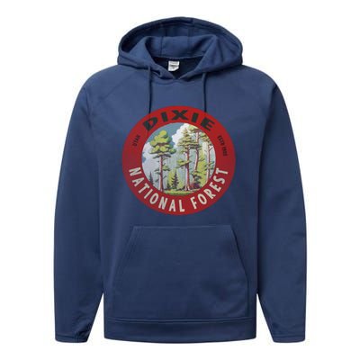 Dixie National Forest Utah Performance Fleece Hoodie