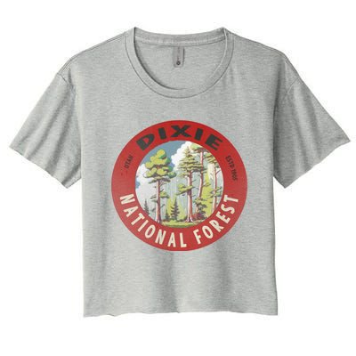 Dixie National Forest Utah Women's Crop Top Tee