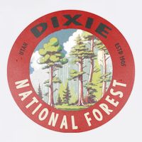 Dixie National Forest Utah Garment-Dyed Sweatshirt