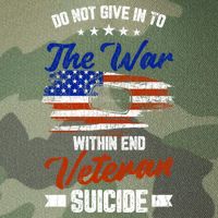Do Not Give Into The War Within Happy Veterans Day Graphic Gift Legacy Tie Dye Trucker Hat