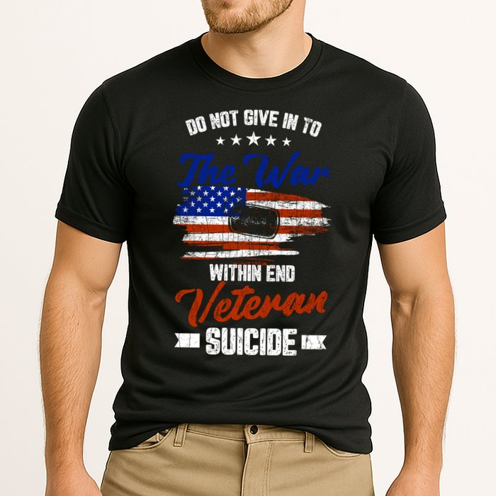 Do Not Give Into The War Within Happy Veterans Day Graphic Gift Performance Shirt