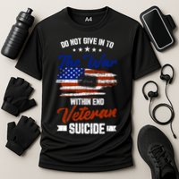 Do Not Give Into The War Within Happy Veterans Day Graphic Gift Performance Shirt