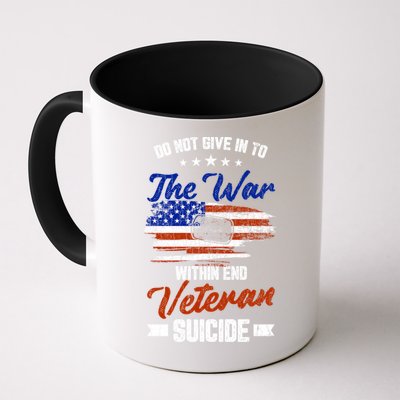 Do Not Give Into The War Within Happy Veterans Day Graphic Gift Mug