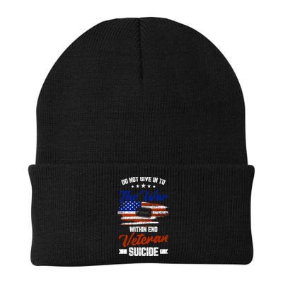 Do Not Give Into The War Within Happy Veterans Day Graphic Gift Beanie