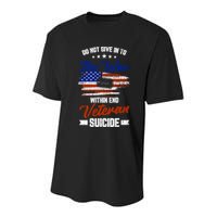 Do Not Give Into The War Within Happy Veterans Day Graphic Gift Youth Performance Sprint T-Shirt