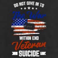 Do Not Give Into The War Within Happy Veterans Day Graphic Gift Golf Towel