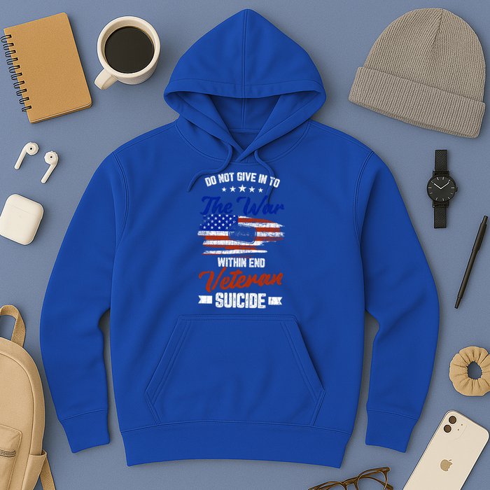 Do Not Give Into The War Within Happy Veterans Day Graphic Gift Hoodie
