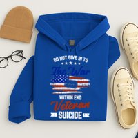 Do Not Give Into The War Within Happy Veterans Day Graphic Gift Hoodie