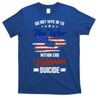 Do Not Give Into The War Within Happy Veterans Day Graphic Gift T-Shirt