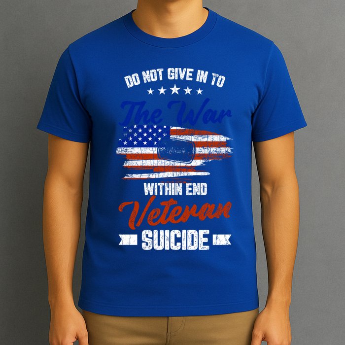Do Not Give Into The War Within Happy Veterans Day Graphic Gift T-Shirt