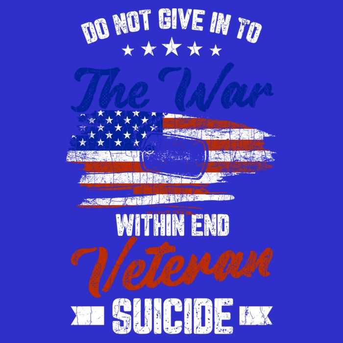 Do Not Give Into The War Within Happy Veterans Day Graphic Gift Button