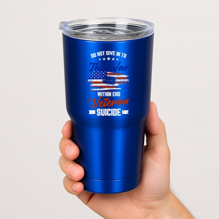 Do Not Give Into The War Within Happy Veterans Day Graphic Gift Tumbler