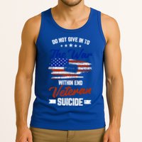 Do Not Give Into The War Within Happy Veterans Day Graphic Gift Tank Top