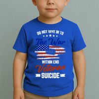 Do Not Give Into The War Within Happy Veterans Day Graphic Gift Toddler T-Shirt