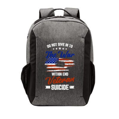 Do Not Give Into The War Within Happy Veterans Day Graphic Gift Vector Backpack