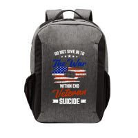 Do Not Give Into The War Within Happy Veterans Day Graphic Gift Vector Backpack