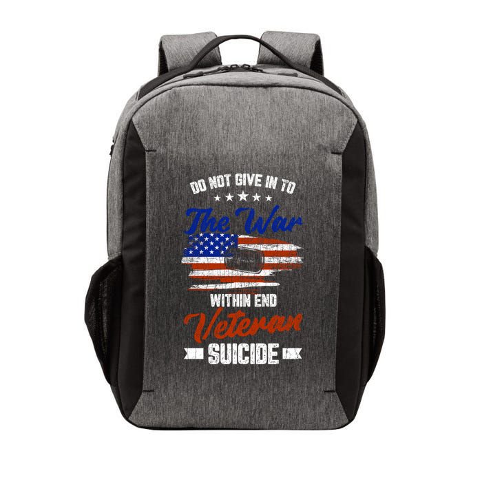 Do Not Give Into The War Within Happy Veterans Day Graphic Gift Vector Backpack