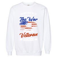 Do Not Give Into The War Within Happy Veterans Day Graphic Gift Garment-Dyed Sweatshirt