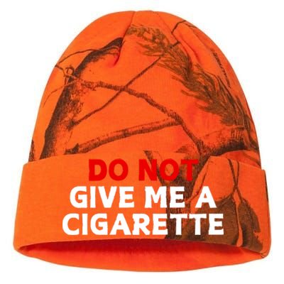 Do Not Give Me A Cigarette Kati Licensed 12" Camo Beanie