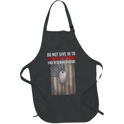 Do Not Give In To The War Within Full-Length Apron With Pockets