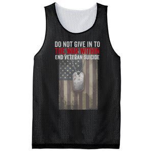 Do Not Give In To The War Within Mesh Reversible Basketball Jersey Tank