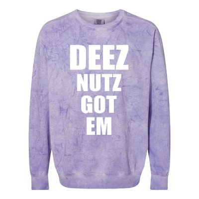 Deez Nuts Gotem Colorblast Crewneck Sweatshirt