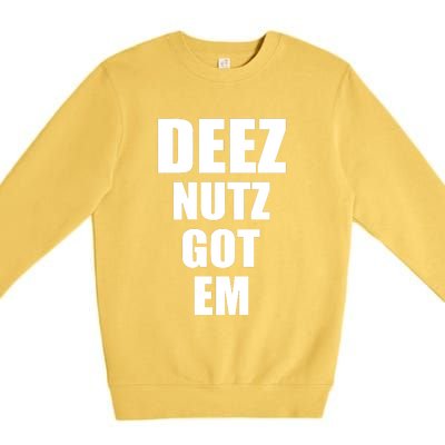 Deez Nuts Gotem Premium Crewneck Sweatshirt