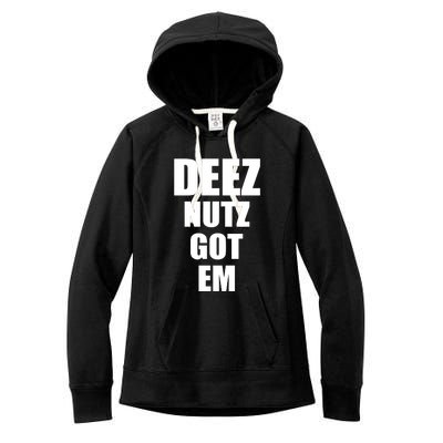 Deez Nuts Gotem Women's Fleece Hoodie