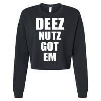 Deez Nuts Gotem Cropped Pullover Crew