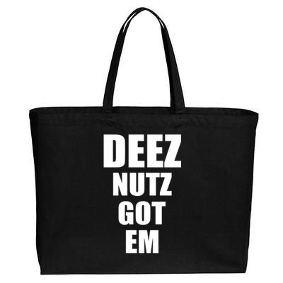 Deez Nuts Gotem Cotton Canvas Jumbo Tote