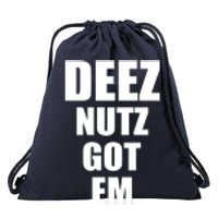 Deez Nuts Gotem Drawstring Bag