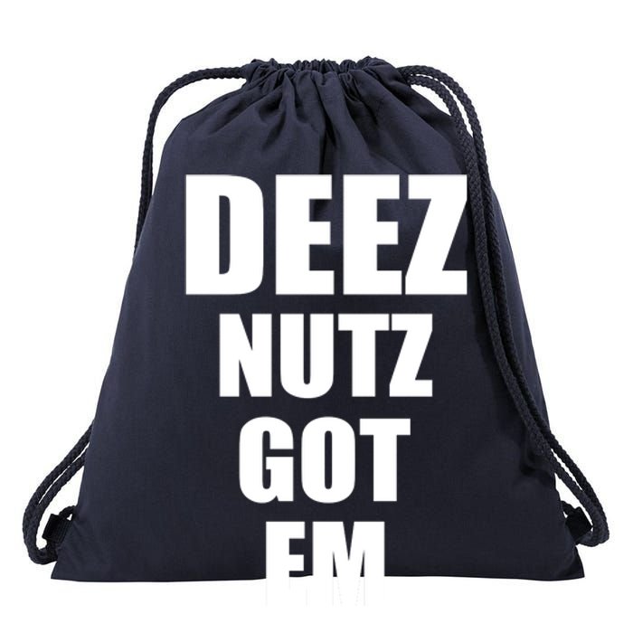 Deez Nuts Gotem Drawstring Bag