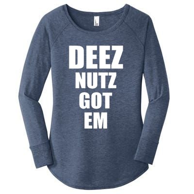 Deez Nuts Gotem Women's Perfect Tri Tunic Long Sleeve Shirt