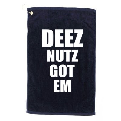 Deez Nuts Gotem Platinum Collection Golf Towel