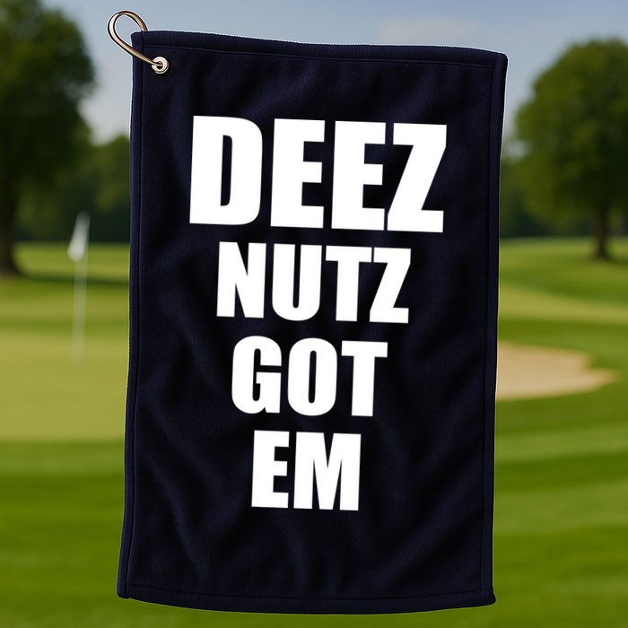 Deez Nuts Gotem Golf Towel