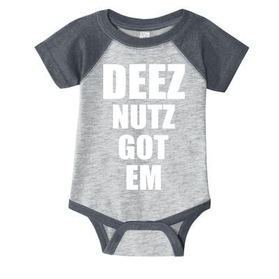 Deez Nuts Gotem Infant Baby Jersey Bodysuit