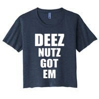 Deez Nuts Gotem Women's Crop Top Tee